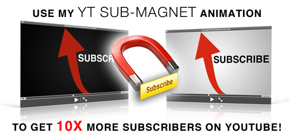 YouTube Sub Magnet Animation